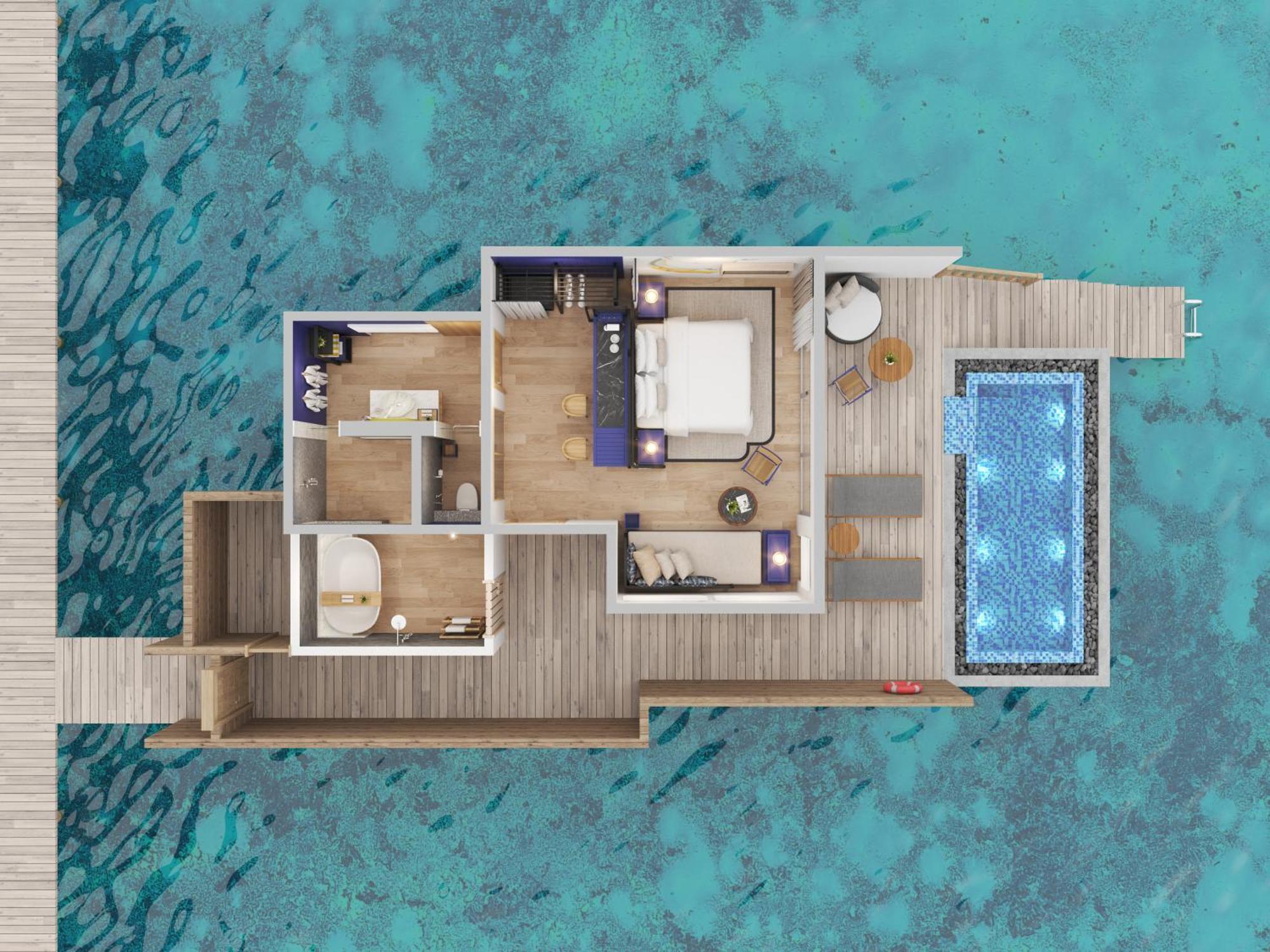 Avani Plus Fares Maldives Resort - 50 Percent Off On Seaplane Transfer For Minimum Stay Of 3 Nights And More For Stays Until 31 October 2025 Kendhoo 客房 照片